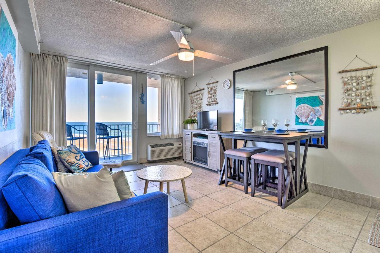 Oceanfront Resort-Style Getaway - Walk To Beach! Daytona Beach Kültér fotó